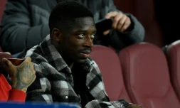 Ousmane Dembele lors du match entre le FC Barcelone et Levante, au Camp Nou le 2 février 2020.