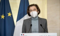 La ministre des Armées Florence Parly, le 20 avril 2021 à Paris