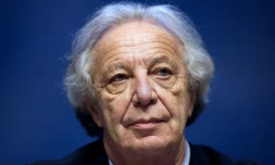 Le professeur Dominique Maraninchi, le 7 janvier 2014 à Paris, alors qu'il est directeur général de l'Agence nationale de sécurité du médicament et des produits de santé