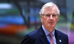 Le négociateur en chef de l'UE pour le Brexit, Michel Barnier, le 29 avril 2017 à Bruxelles