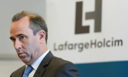 L'ex-directeur général du groupe LafargeHolcim, Eric Olsen, le 3 mai 2017 à Zurich
