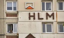 Un HLM à Calais, le 20 septembre 2017