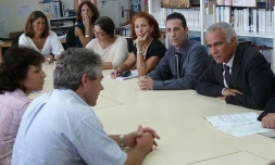 3 mai 2010 - Conférence de presse sur la scolarisation des élèves handicapés au lycée Rontaunay
