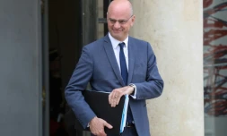 Le ministre de l'Education nationale Jean-Michel Blanquer le 7 mai 2019 à Paris