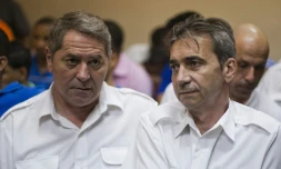 Les pilotes Pascal Fauret Bruno Odos, en République dominicaine, le 4 février 2014