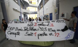 Jeudi 6 Mai 2010


Evacuation du rectortat des enseignants  mutés