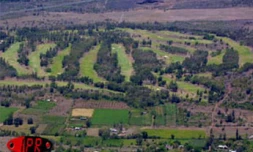 Vue aérienne de la zone du golfe de l'Etang-Salé
