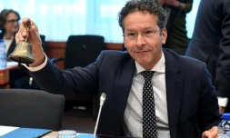 Le président de l'Eurogroupe, Jeroen Dijsselbloem, le 22 mai à Bruxelles