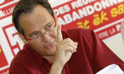 Conférence de presse de Pierre Verges