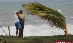 Houle et vent sur le littoral (Photo d'archives)
