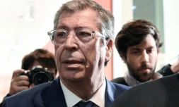 Patrick Blakany lors de son arrivée au tribunal, le 13 mai 2019 