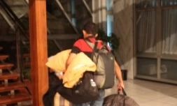 Mardi 18 mai 2010 -
Les profs quittent l'Hôtel de Région