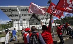 Mercredi 19 mai 2010: les salariés du BTP se mobilisent à l'appel de l'intersyndicale (CGTR, CFE, CGC, CFDT)