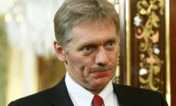 Le porte-parole du Kremlin, Dmitri Peskov, le 27 avril 2017 à Moscou