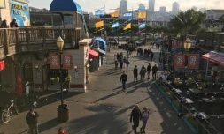 Le FBI a déjoué un projet d'attentat autour de Noël sur le "Pier 39", jetée de San Francisco ici photographiée le 18 october