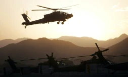 Des hélicoptères Apache américains