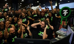 Les "Gamers" participent au marathon caritatif Z Event au profit de l'Institut Pasteur, le 20 septembre 2019 Ă Montpellier