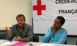 Mercredi 2 juin 2010 - Conférence de presse de la Croix-Rouge française avec Thierry Jardinot (Photo DR)