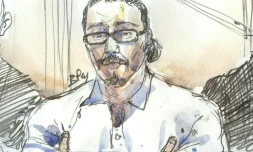 Jawad Bendaoud au Palais de justice le 24 janvier 2018