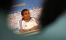Jeudi 3 juin 2010: Conférence de presse de Raymond Domenech et de Florent Malouda