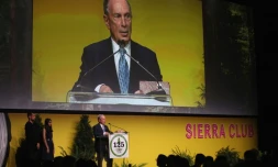 L'ex-maire de New York Michael Bloomberg, le 18 mai 2017 à San Francisco