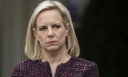 Kirstjen Nielsen, alors ministre de la Sécurité intérieure des Etats-Unis, le 4 janvier 2019 à Washington