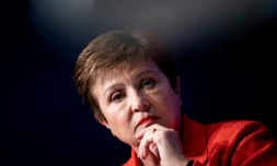 La directrice du FMI Kristalina Georgieva en février 2020 à Washington