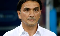Le sélectionneur croate Zlatko Dalic à Sotchi lors du Mondial le 7 juillet 2018