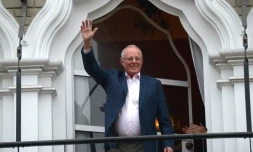 Le candidat de centre-droit Pedro Pablo Kuczynski à la présidentielle du Pérou, le 5 juin 2016