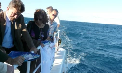 Lundi 7 juin 2010 -
Sortie en mer du préfet de la Réunion