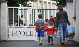 Rentrée des classes à La Rochelle, le 4 septembre 2017