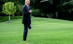 Le président américain Joe Biden à Washington, le 07 août 2022 