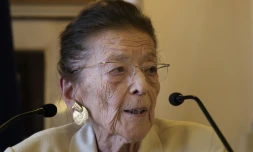 Edmonde Charles-Roux le 18 juillet 2014 à Marseille