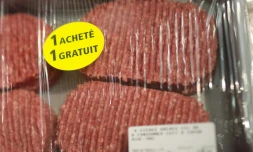 Steak hachés le 16 décembre 2015 dans un supermarché