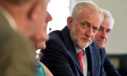 Le leader du parti travailliste Jeremy Corbyn le 27 août 2019 à Londres, au Royaume-Uni