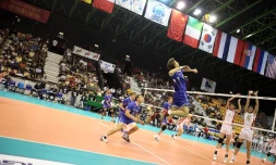 Samedi 19 juin 2010 

Ligue mondiale de volley-ball : France-Chine au stade de l'Est à Saint-Denis