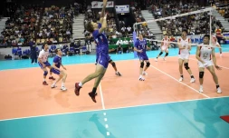 Samedi 19 juin 2010 

Ligue mondiale de volley-ball : France-Chine au stade de l'Est à Saint-Denis