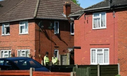 La police dans le quartier de Fallowfield à Manchester, le 23 mai 2017