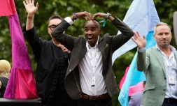 L'athlĂšte britannique Mo Farah Ă Londres le 5 juin 2022