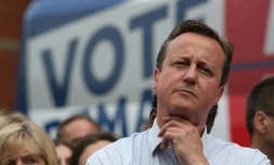 David Cameron lors d'un meeting le 22 juin 2016 à Birmingham