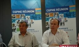 Dominique Vienne (à droite sur la photo) a été élu président de la CGPME (Photo archives)