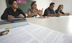 Lundi 28 juin 2010

Conférence de presse du syndicat étudiant Unef (Photo Marie Trouvé)