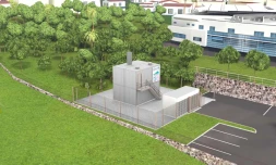 Vue en transparence du Prototype à Terre ETM à l'IUT de Saint Pierre (DCNS)