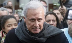 Georges Tron après son acquittement le 15 novembre 2018 à Bobigny
