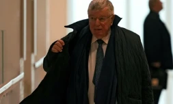 L'ex-PDG de France Telecom Didier Lombard, le 6 mai 2019 Ă Paris