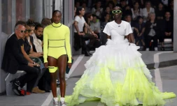 Défilé Off-White à Paris, le 17 septembre 2018