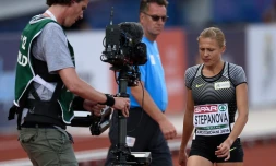 Yulia Stepanova, le 6 juillet 2016, Ă Amsterdam