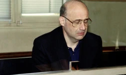 Jean-Claude Romand devant le tribunal de Bourg-en-Bresse, le 25 juin 1996