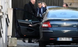 Nicolas Sarkozy à Paris le 15 février 2016