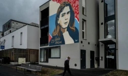 Le centre "25 Gisèle Halimi", lieu d'accueil et de consultation médicale pour les femmes et les hommes transgenres à Clermont-Ferrand, le 10 février 2025 dans le Puy-de-Dôme